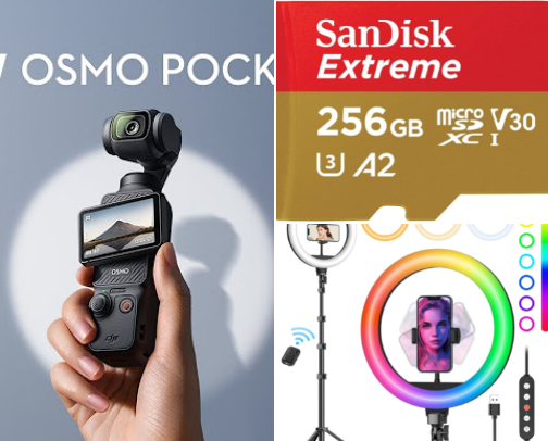 Content Creating MUST-Haves!📸 cover photo collage