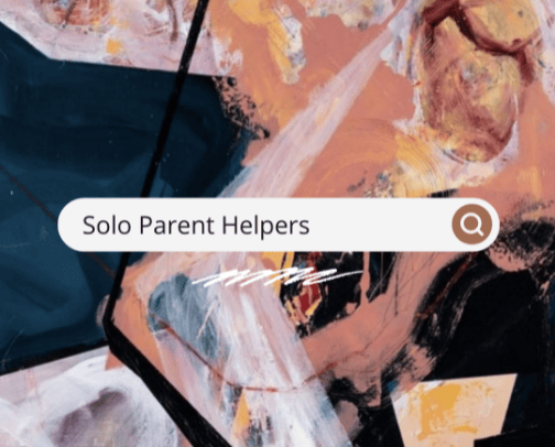 Solo Parent Helpers cover photo collage