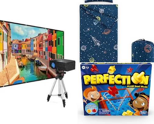 Fun stuff for sleepovers with grandkids cover photo collage