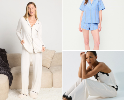 Pajamas You’ll Actually Look Forward to Putting On cover photo collage