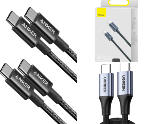 🔌 Essential USB-C Cables & Chargers I Recommend ⚡ cover photo collage