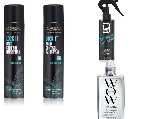 Hairstyle products💇🏼‍♀️ cover photo collage