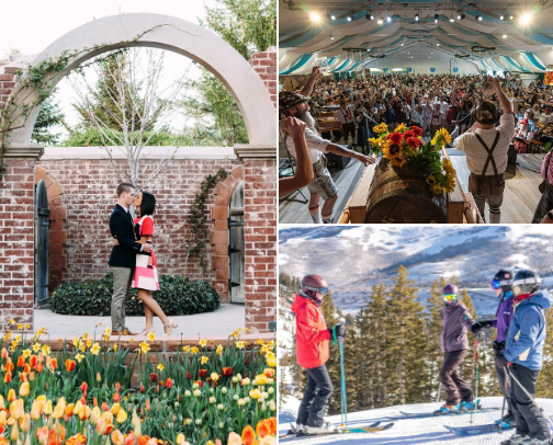 Top places to visit in Utah cover photo collage