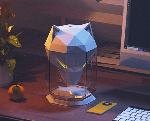 Humidifier cover photo collage