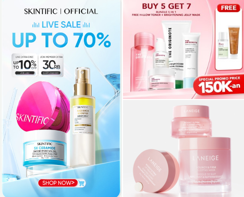 My favorite beauty recs cover photo collage