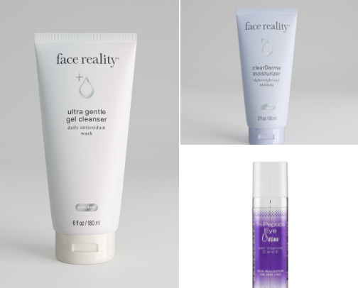 skincare & makeup cover photo collage