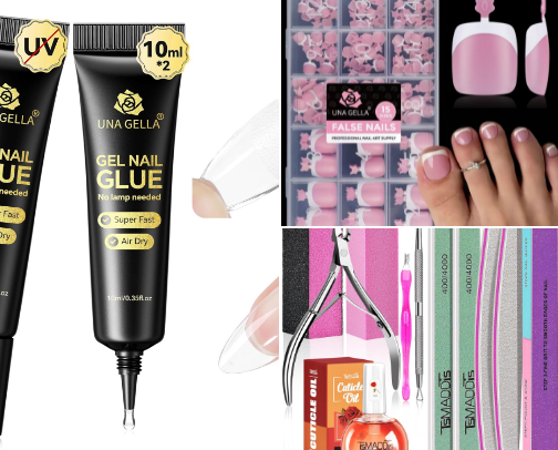 Salon Nails @ Home cover photo collage