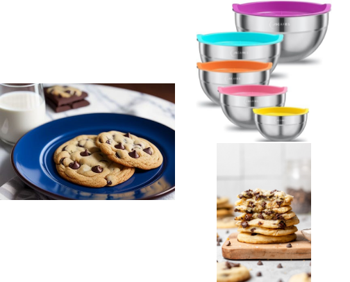 Chocolate Chip Cookie Baking the Best cover photo collage