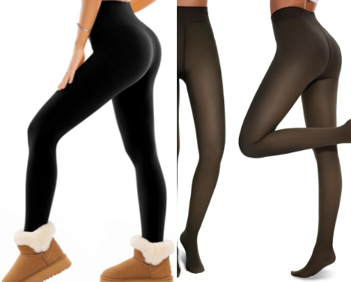 Fleece lined leggins for my girlies🤍 cover photo collage