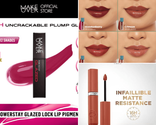 Lip cover photo collage