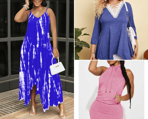VivaLaVougue: The Latest Women's Fashions cover photo collage