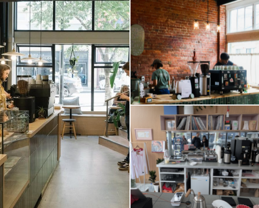 Favourite Coffee Shops in Victoria cover photo collage