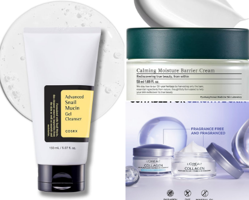Best affordable skincare for sensitive skin cover photo collage