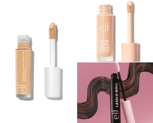 E.L.F. Cosmetics Favs cover photo collage