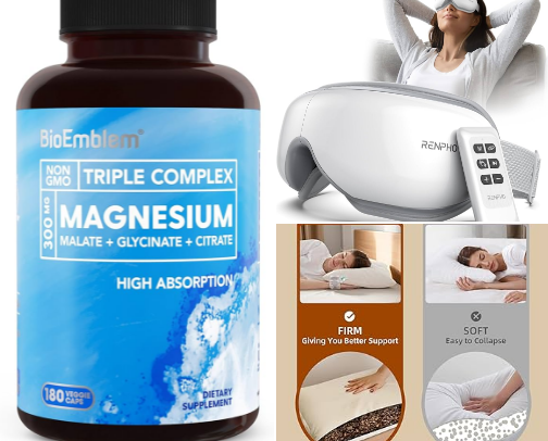 TMJ - products that actually helped! cover photo collage