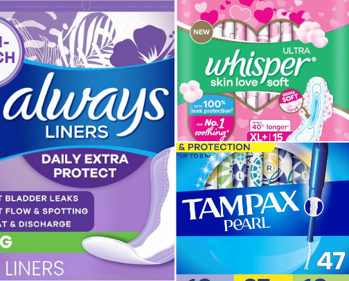 🌸 Period Essentials 🌸 cover photo collage