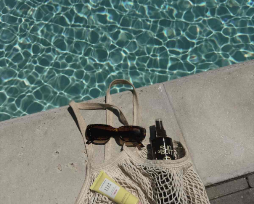 Enjoying the Sun ☀️🏖️ cover photo collage