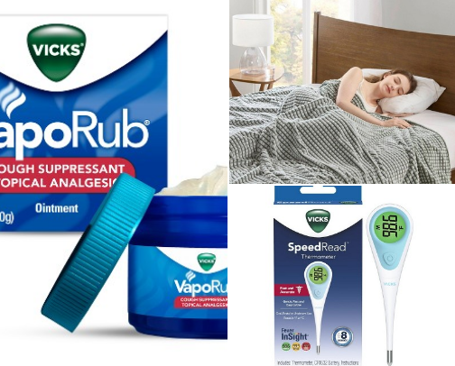 Must Haves For When You Are Sick! cover photo collage