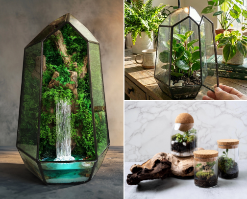 Bringing Nature Indoor with My Best Pick of Terrarium cover photo collage