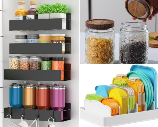 Unique Amazon kitchen finds cover photo collage