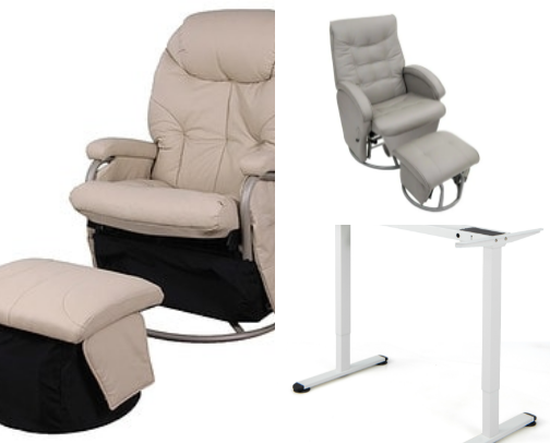 Office Furniture I Use For My Print on Demand Home Business cover photo collage