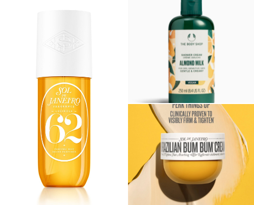 Vanilla Body Care Essentials cover photo collage