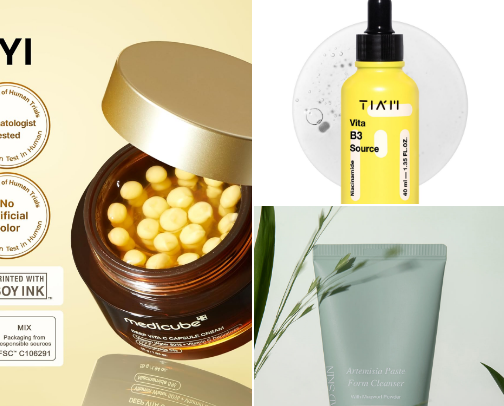 Products that helped me heal my skin cover photo collage