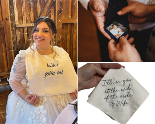Small Gifts for the Bride cover photo collage