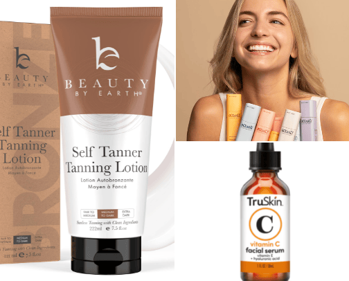 Let’s get that skin glowing! cover photo collage