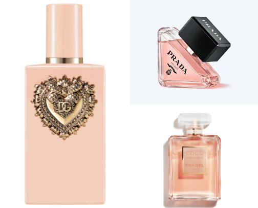 Fav perfumes cover photo collage