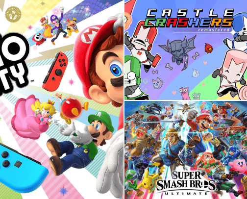 Video Games cover photo collage