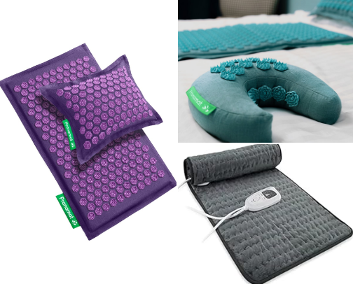 Essentials items for Neck relief cover photo collage