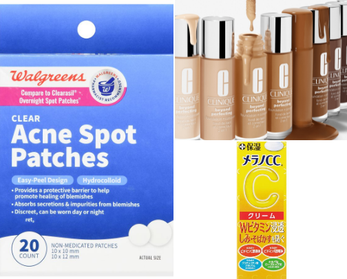 "IF YOUR SKIN COULD TALK, IT'D BEG FOR THESE PRODUCTS☺️😩 cover photo collage