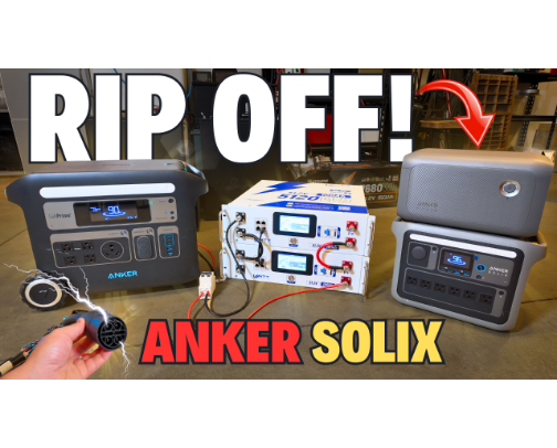 I HACKED Anker SOLIX — Cheap 10kWh Battery Expansion! cover photo collage