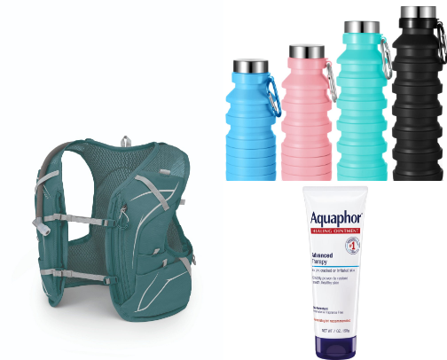 🏃🏽‍♀️ running must-haves 🏃🏽‍♀️ cover photo collage