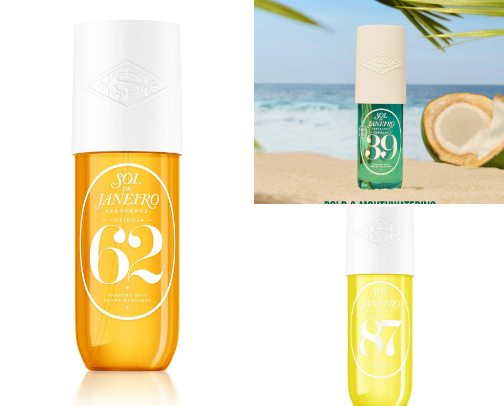 Perfume/ Body Mists cover photo collage