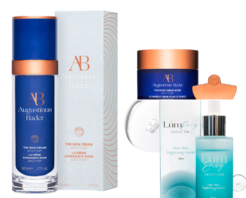 ​The Gold Standard: Luxury Beauty Finds cover photo collage
