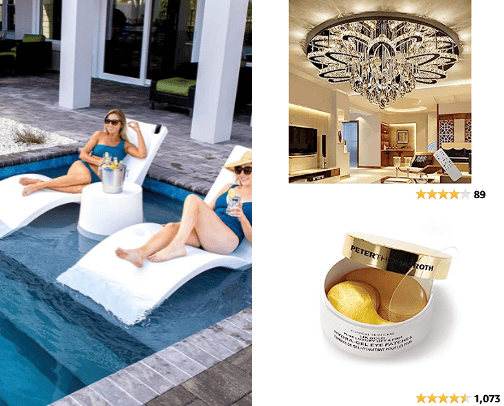Dream Luxury Products cover photo collage