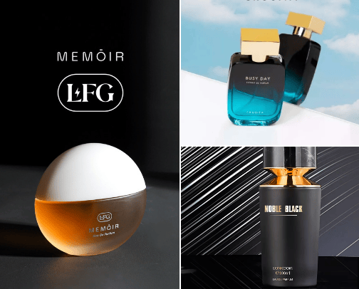 Parfum Pria Kekinian cover photo collage