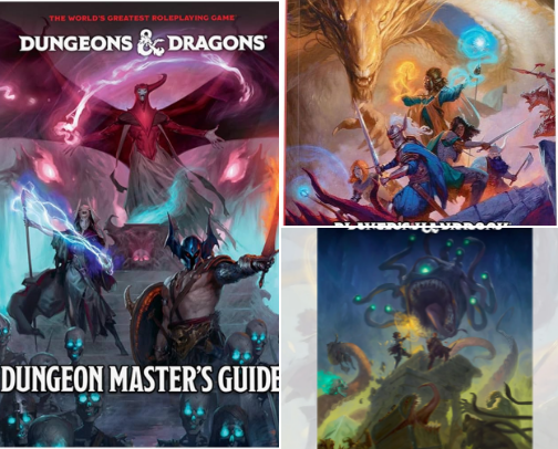 Dungeons & Dragons & Diners & Drive-ins & Dives 🔥🐉 cover photo collage