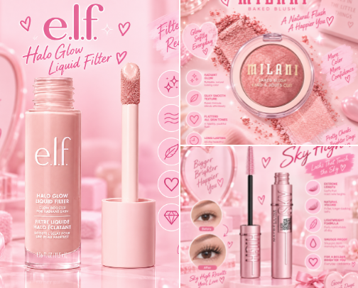 🎀 Girly Beauty Finds You’ll Love cover photo collage