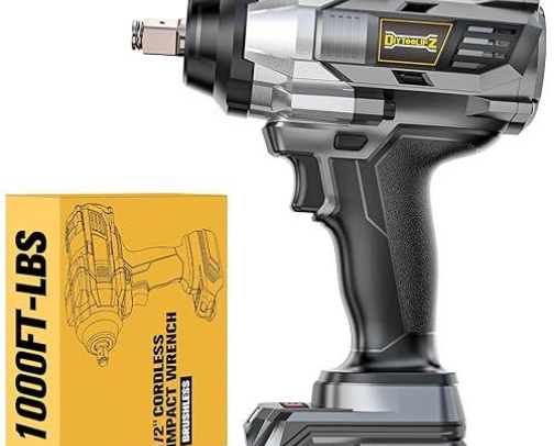 Cordless Impact Wrench 1/2 inch Compatible with DeWalt 20v Battery, 1000Ft-lbs(1360N.m) High Torque Impact Driver with 4-Modes, LED Light, Electric Impact Gun for Car/Truck/Mower(Bare Tool) cover photo collage