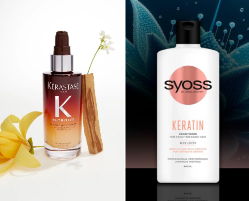 Hair products💕 cover photo collage
