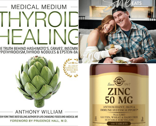 Hashimoto / thyroid help cover photo collage