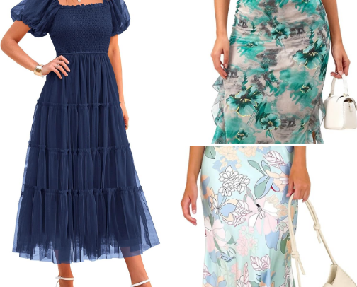 DRESSES 🥰 cover photo collage