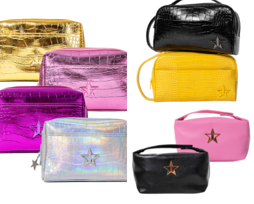 Cosmetic Bags for the Beauty on the Go cover photo collage