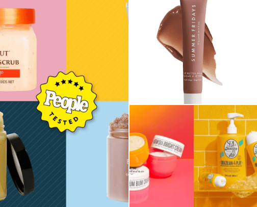 Skincare, hair, makeup, and body care cover photo collage