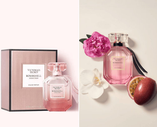 Best of Victoria's Secret parfumes cover photo collage
