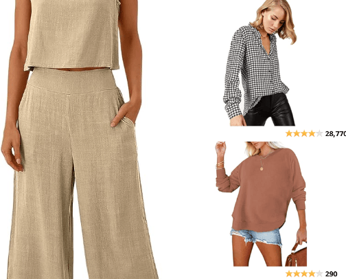 Women's wardrobe cover photo collage