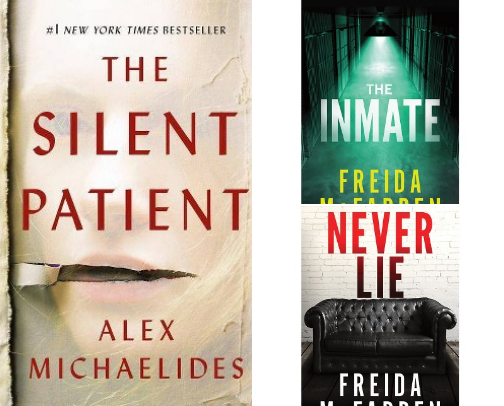 must read psychological thrillers! cover photo collage